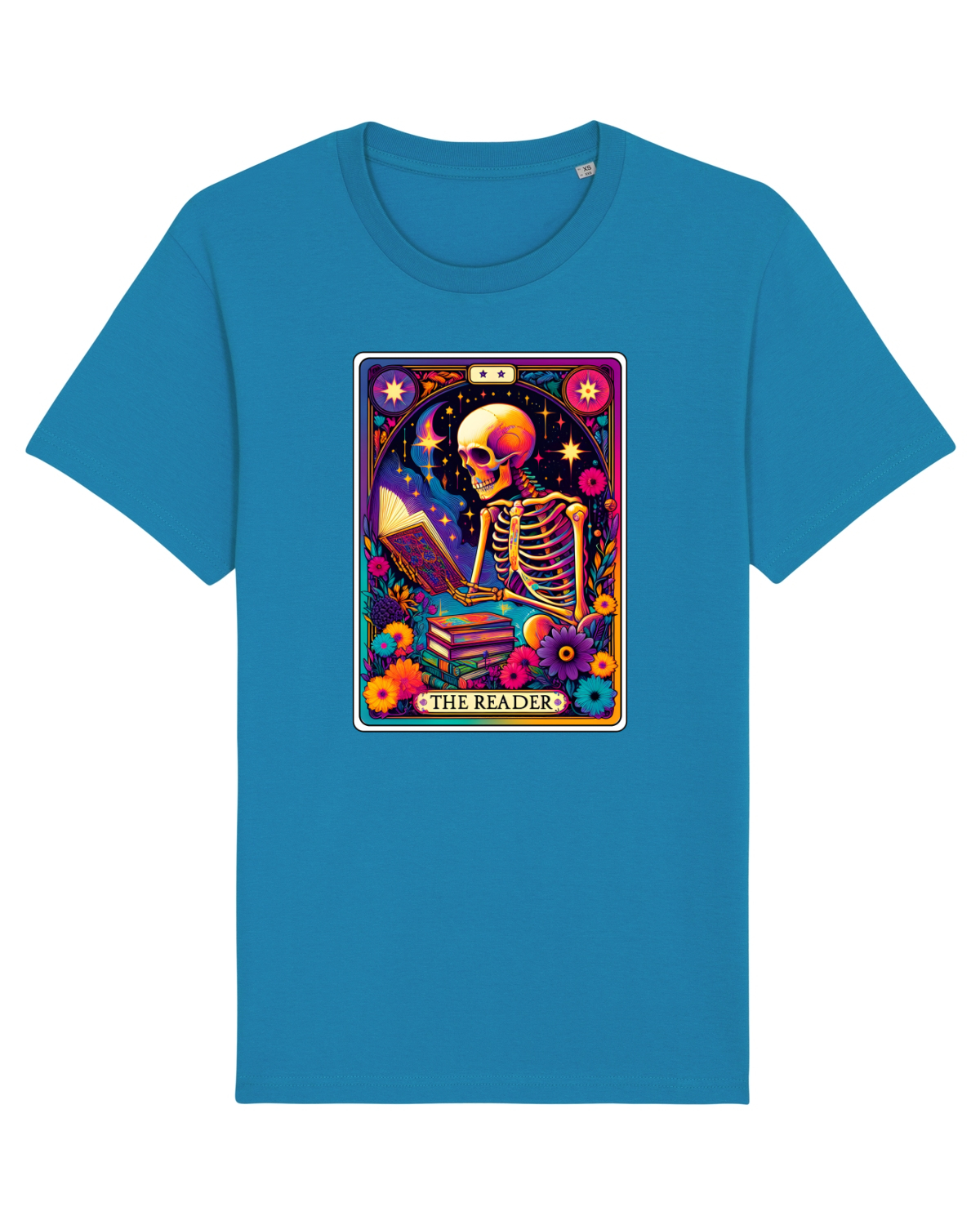 Tricou mânecă scurtă Unisex Rocker Azur