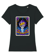 The Shit Show Tricou mânecă scurtă guler larg fitted Damă Expresser