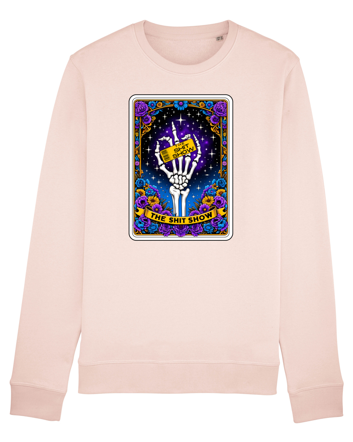 Bluză mânecă lungă Unisex Rise Candy Pink