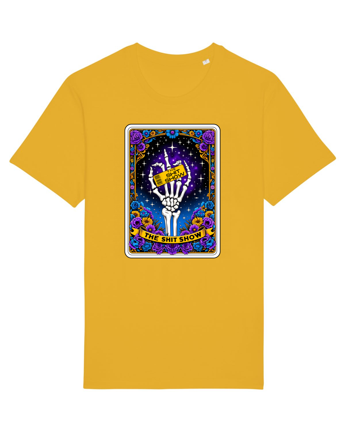 Tricou mânecă scurtă Unisex Rocker Spectra Yellow