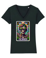 The Smoker Tricou mânecă scurtă guler V Damă Evoker