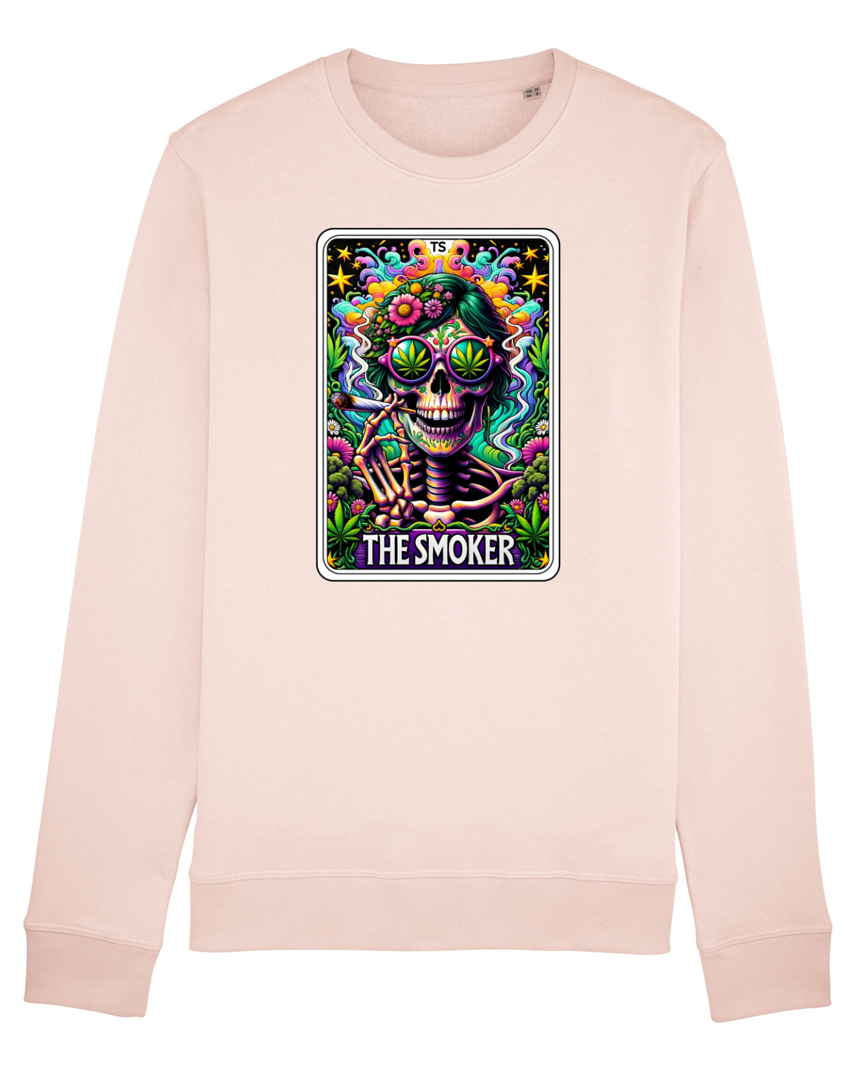 Bluză mânecă lungă Unisex Rise Candy Pink
