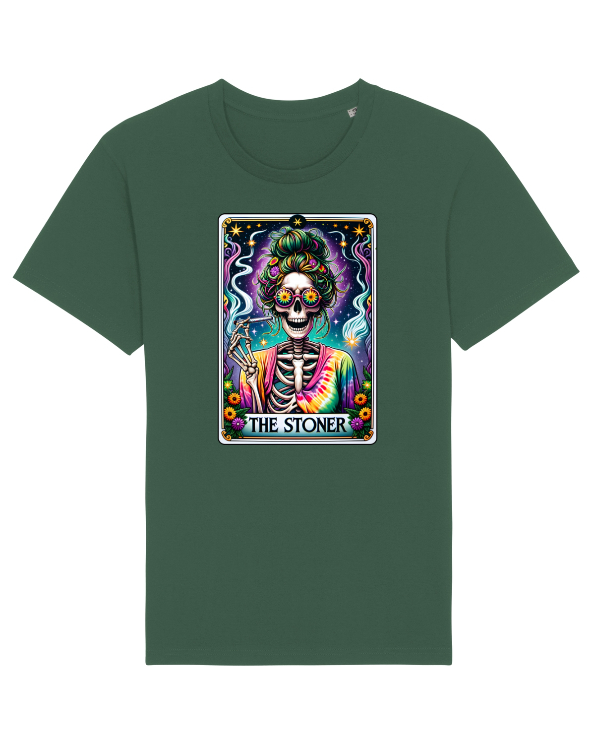 Tricou mânecă scurtă Unisex Rocker Bottle Green
