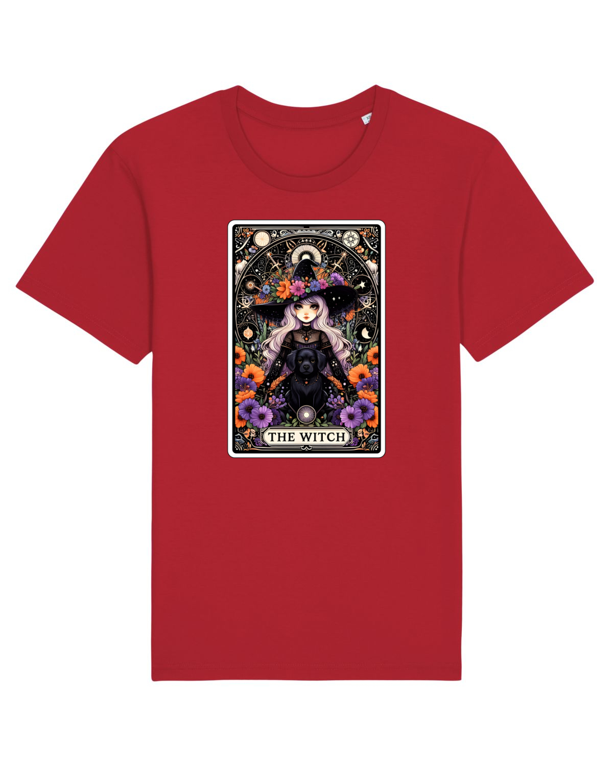 Tricou mânecă scurtă Unisex Rocker Red