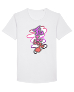 Flatulente Tricou mânecă scurtă guler larg Bărbat Skater