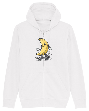 Banană Skate Skateboarding White