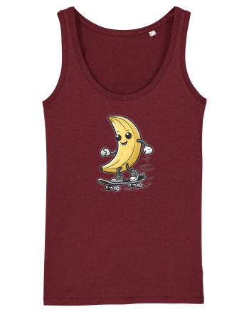 Banană Skate Skateboarding Burgundy