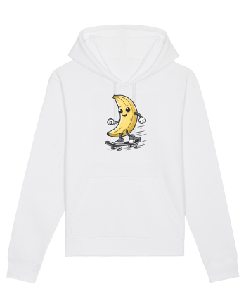 Banană Skate Skateboarding White