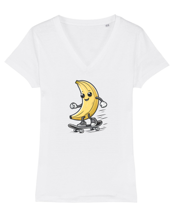 Banană Skate Skateboarding White