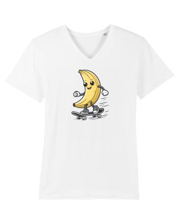 Banană Skate Skateboarding White