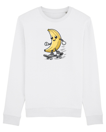 Banană Skate Skateboarding White