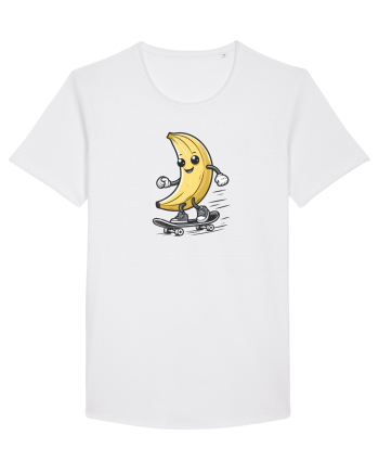 Banană Skate Skateboarding White