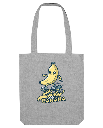 Banană Skate Skateboarding - Trăind Visul Ca o Banană Heather Grey