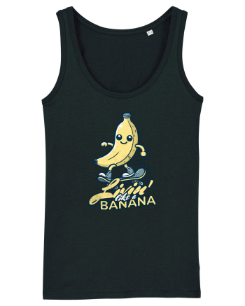 Banană Skate Skateboarding - Trăind Visul Ca o Banană Black
