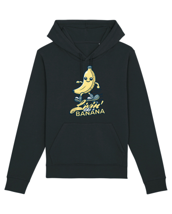 Banană Skate Skateboarding - Trăind Visul Ca o Banană Black