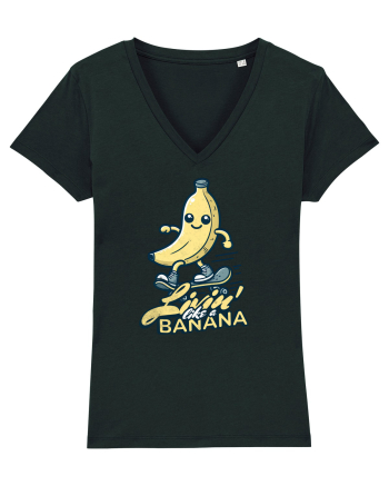 Banană Skate Skateboarding - Trăind Visul Ca o Banană Black