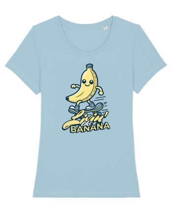 Banană Skate Skateboarding - Trăind Visul Ca o Banană Sky Blue