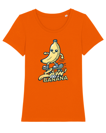 Banană Skate Skateboarding - Trăind Visul Ca o Banană Bright Orange