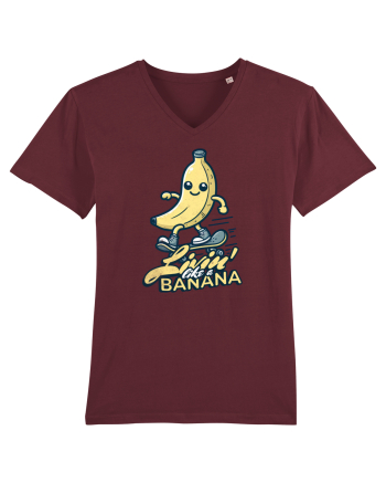 Banană Skate Skateboarding - Trăind Visul Ca o Banană Burgundy