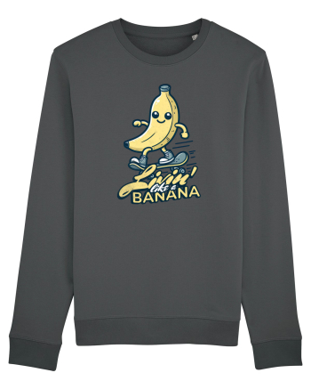 Banană Skate Skateboarding - Trăind Visul Ca o Banană Anthracite
