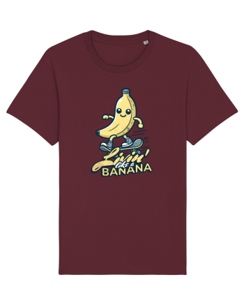 Banană Skate Skateboarding - Trăind Visul Ca o Banană Burgundy