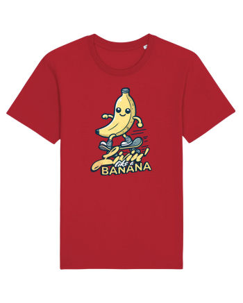 Banană Skate Skateboarding - Trăind Visul Ca o Banană Red
