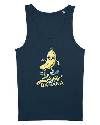 Banană Skate Skateboarding - Trăind Visul Ca o Banană Navy