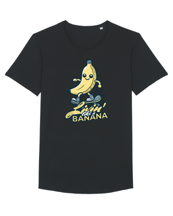 Banană Skate Skateboarding - Trăind Visul Ca o Banană Black