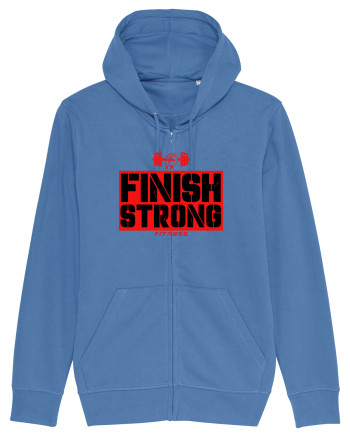 Finish Strong Fitness Bright Blue