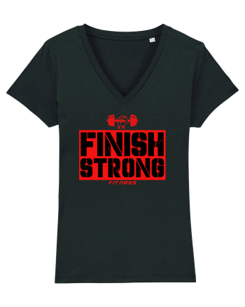 Finish Strong Fitness Black