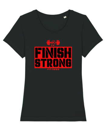 Finish Strong Fitness Black