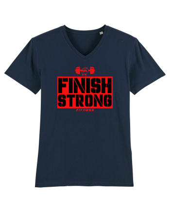 Finish Strong Fitness French Navy