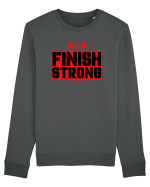 Finish Strong Fitness Bluză mânecă lungă Unisex Rise