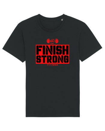 Finish Strong Fitness Black