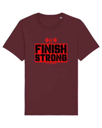 Finish Strong Fitness Burgundy