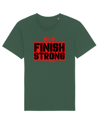 Finish Strong Fitness Bottle Green