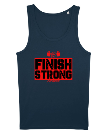 Finish Strong Fitness Navy
