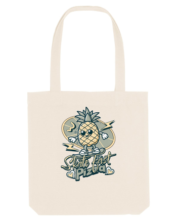 Ananas Amuzant Retro Pizza Skate Skateboarder Natural