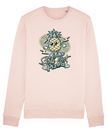 Ananas Amuzant Retro Pizza Skate Skateboarder Candy Pink