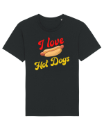 I Love Hot Dogs Tricou mânecă scurtă Unisex Rocker
