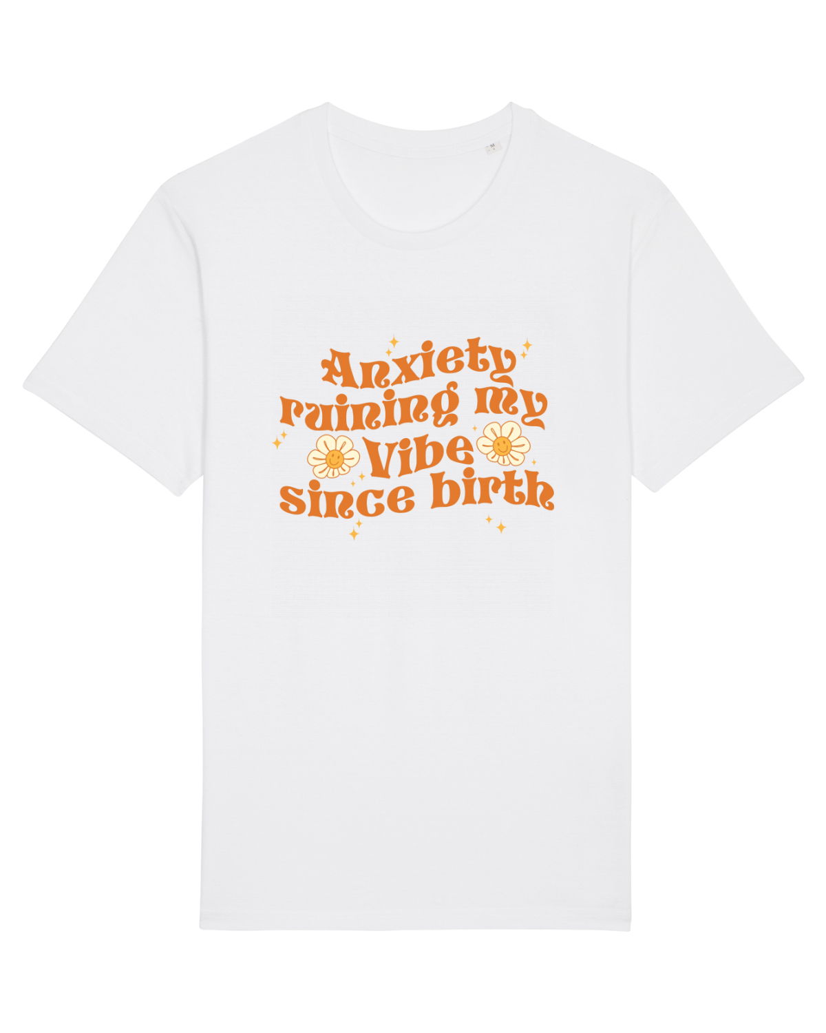 Tricou mânecă scurtă Unisex Rocker White