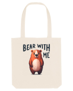 pentru prietenii animalelor - Bear with me Sacoșă textilă