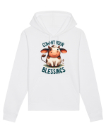 pentru prietenii animalelor - Cow-nt your blessings Hanorac Unisex Drummer