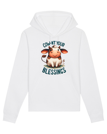 pentru prietenii animalelor - Cow-nt your blessings White