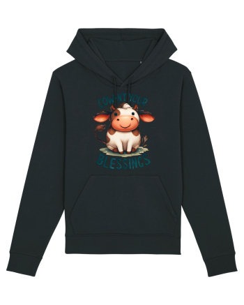 pentru prietenii animalelor - Cow-nt your blessings Black