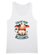 pentru prietenii animalelor - Cow-nt your blessings Maiou Bărbat Runs