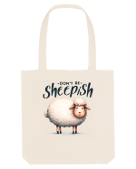 pentru prietenii animalelor - Do not be sheepish Sacoșă textilă