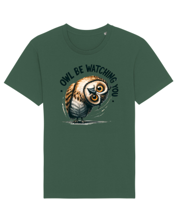 pentru prietenii animalelor - Owl be watching you Bottle Green