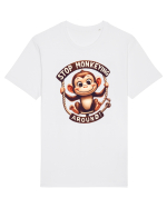 pentru prietenii animalelor - Stop monkeying around Tricou mânecă scurtă Unisex Rocker