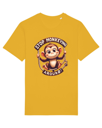 pentru prietenii animalelor - Stop monkeying around Spectra Yellow